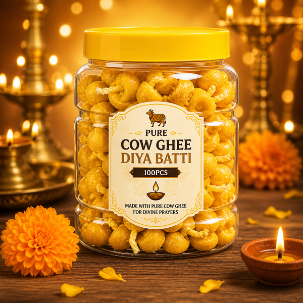 Pure Cow Ghee Diya Batti