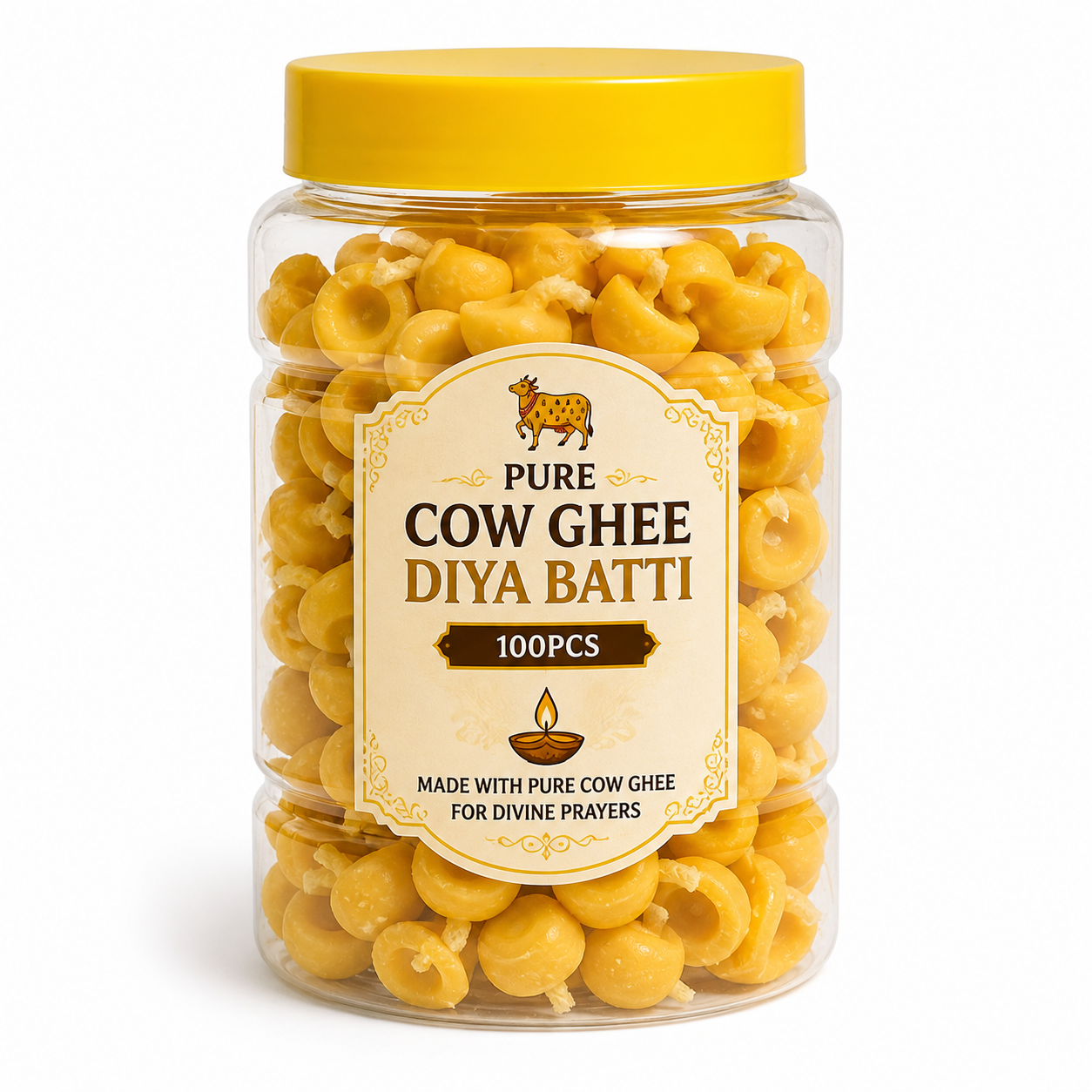 Pure Cow Ghee Diya Batti